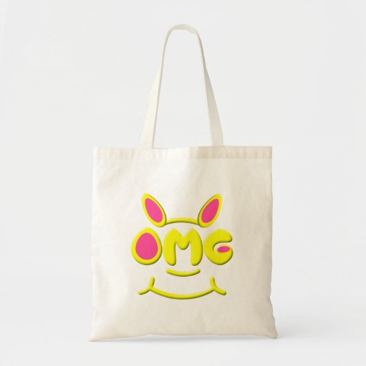 OMG Tote Bag Tragetasche (Vorne)