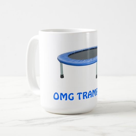 OMG TRAMPOLINE KAFFEETASSE (Vorderseite Links)