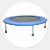 OMG TRAMPOLINE RUNDER AUFKLEBER (Vorderseite)