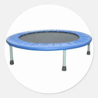 OMG TRAMPOLINE RUNDER AUFKLEBER