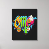 OMG Typogrraphie Leinwanddruck (Vorderseite)