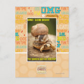 OMG! Verlangsamung! Postkarte (Vorderseite)