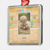 OMG! Verlangsamung! Silbernes Ornament (Links)