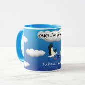 OMG werde ich eine Vati Tasse sein (Vorderseite Links)