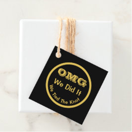 OMG Wir tippten den Knoten Geschenkanhänger