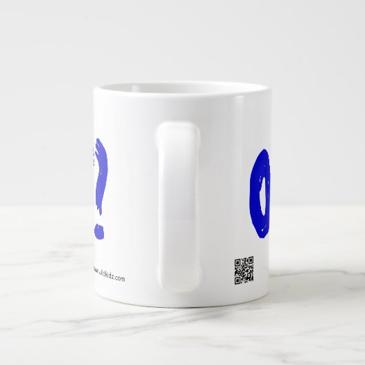 OMG! WTF? Jumbo-Tasse (Rückseite)