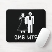 Omg Wtf Mousepad (Mit Mouse)