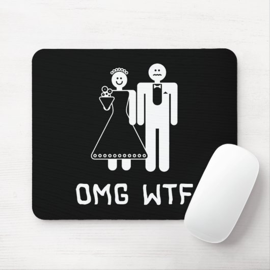 Omg Wtf Mousepad (Mit Mouse)