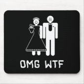 Omg Wtf Mousepad (Vorne)