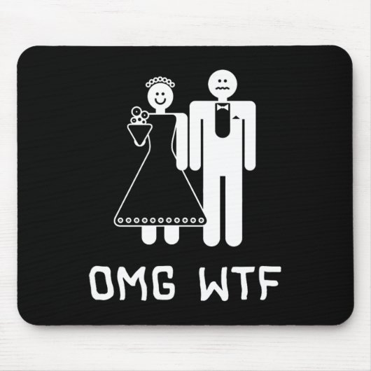 Omg Wtf Mousepad (Vorne)