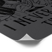 Omg You Guys I Never Said That Funny Sarcastic Quo Poster (Ecke)