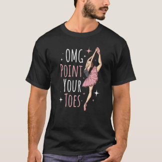 Omg zeigt Ihre Zehen T-Shirt
