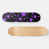 OMGSTARS! IRIDESCENT LILA SKATEBOARD (Horizontal)