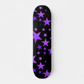 OMGSTARS! IRIDESCENT LILA SKATEBOARD (Vorne)