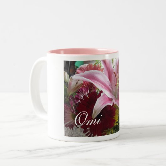 omi zweifarbige tasse (Vorderseite Links)