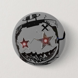 OMIICRONN 7 ROBOTER Pinback Button