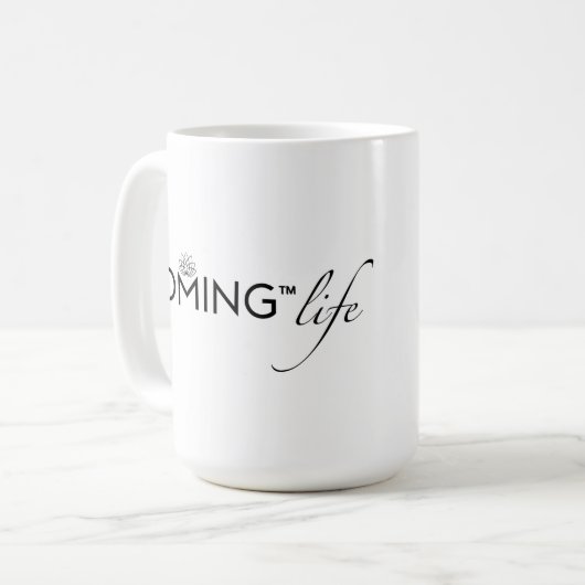 OMING™ Leben-Tasse Kaffeetasse (Vorderseite Links)