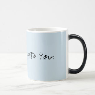 Ominöse Kaffee-Tasse Verwandlungstasse