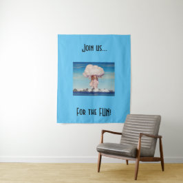 Ominous Nuke Tapestry Wandteppich
