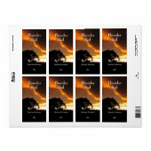 Ominous Sunset ~ Bieretikett (Vorne)