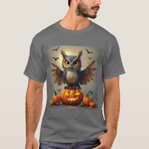 Ominuschel mit Spooky Pumpkins: Halloween Vibes T-Shirt