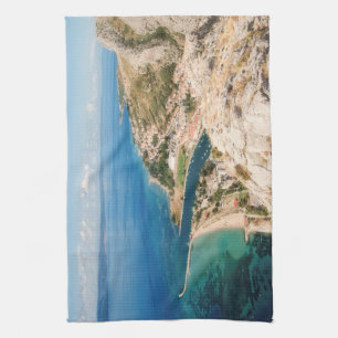 Omis, Kroatien - Adriaküste Geschirrtuch