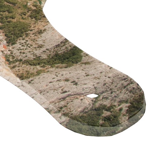 Omis, Kroatien - Adriaküste Schneidebrett (Ecke)