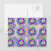 OMMantra INFINITY : Ermutigend, dass das Display g Postkarte (Vorne/Hinten)