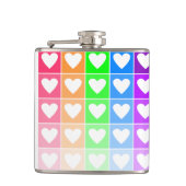 Ommbre Hearts Flachmann (Vorderseite)