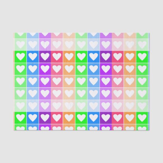 Ommbre Hearts Seidenpapier (Vorderseite)