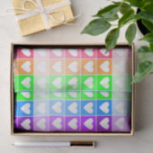 Ommbre Hearts Seidenpapier (Geschenk)