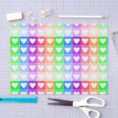 Ommbre Hearts Seidenpapier (Handwerk)