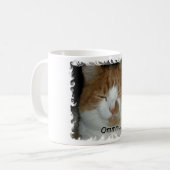 Ommm.. Kitty Kaffeetasse (Vorderseite Links)