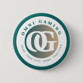 Omni Gaming Button (Vorderseite)