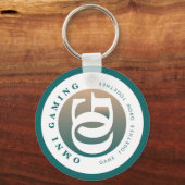 Omni Gaming Schlüsselanhänger (rund) (Rückseite)