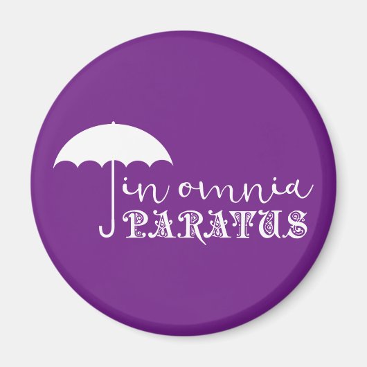 Omnia Paratus Magnet (Vorne)