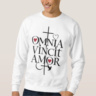Omnia Vincit Amor - Liebe erobert alle Sweatshirt