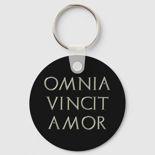 Omnia Vincit Amor Schlüsselanhänger (Vorderseite)