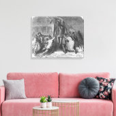 Omnibus Bastille Leinwanddruck (Insitu (Wohnzimmer))