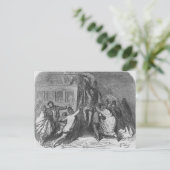 Omnibus Bastille Postkarte (Stehend Vorderseite)