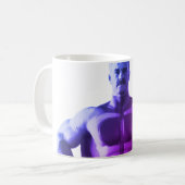 Omniman aus Mortal Kombat Kaffeetasse (Vorderseite Links)