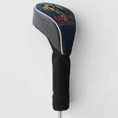Omnis vir Lupus | Golf Driver Cover Golf Headcover (angewinkelt)