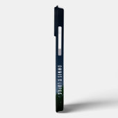 Omnis vir Lupus ( Jeder ist Wolf ) | Case-Mate iPhone Hülle (Rückseite / Links)