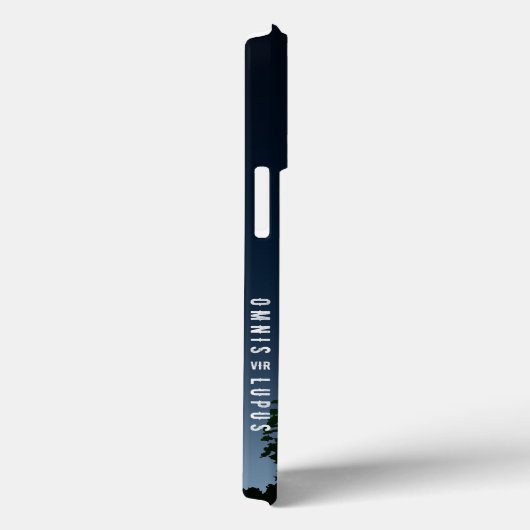 Omnis vir Lupus ( Jeder ist Wolf ) | Case-Mate iPhone Hülle (Rückseite / Rechts)