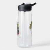 Omnis vir Lupus | Trinkflasche (Links)