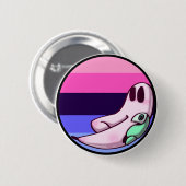 Omnisexual Freshno Night Crawler Pride Button (Vorne & Hinten)