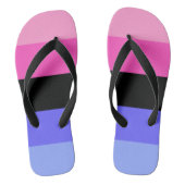 Omnisexual Pride Flag Badesandalen (Fußbett)