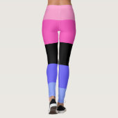 Omnisexual Pride Flag Leggings (Rückseite)
