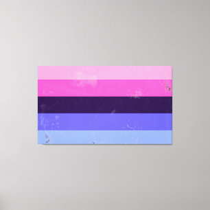 Omnisexuell Leinwanddruck
