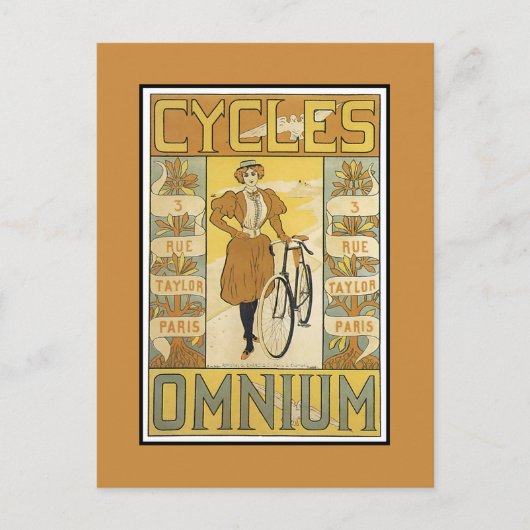 Omnium-Rennen Postkarte (Vorderseite)